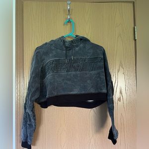Echt cropped hoodie. Size M